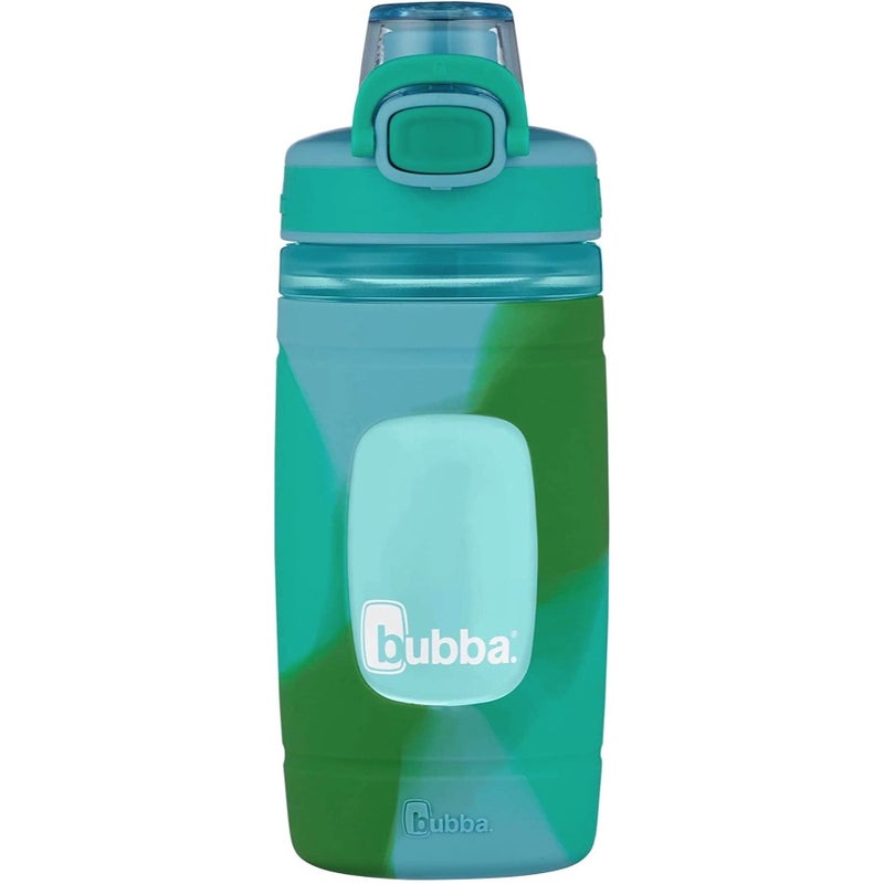Bubba Flo Kids Water Bottle with Silicone Sleeve, 16oz., Rock Candy and Kiwi - Image 5